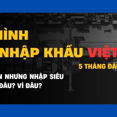 TÌNH HÌNH XUẤT, NHẬP KHẨU 5 THÁNG ĐẦU NĂM 2026